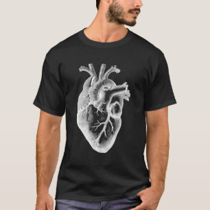 Phantastische Details des anatomischen Herzens T-Shirt