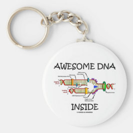 Phantastische DNA im Inneren Schlüsselanhänger