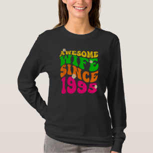 Phantastische Ehefrau seit 1995 Hochzeitstag Groov T-Shirt