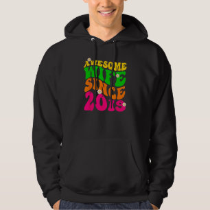 Phantastische Ehefrau seit Hochzeitstag 2019 Groov Hoodie