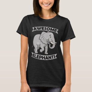 Phantastische Elefanten Zoo Circus Spaß Elephant C T-Shirt