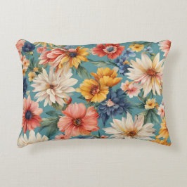 Phantastische elegante sanfte Sommer-Blume Dekokissen