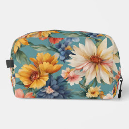 Phantastische elegante sanfte Sommer-Blume Waschbeutel