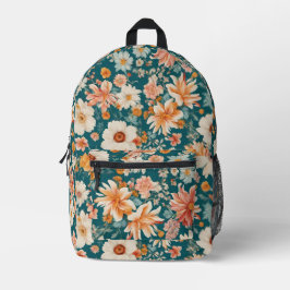 Phantastische empfindliche Blume Bedruckter Rucksack