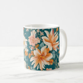Phantastische empfindliche Blume Kaffeetasse