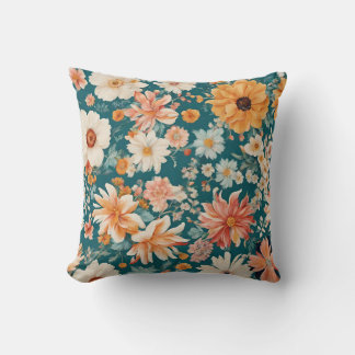 Phantastische empfindliche Blume Kissen