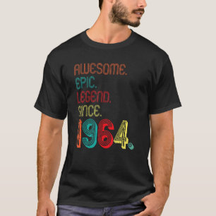 Phantastische epische Legende seit 1964 58 Jahre a T-Shirt