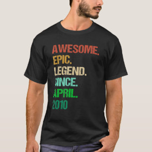 Phantastische Epische Legende Seit April 2010 12. T-Shirt