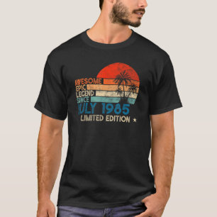 Phantastische Epische Legende Seit Juli 1985 Vinta T-Shirt