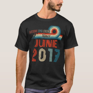Phantastische Epische Legende Seit Juni 2017 5. Ge T-Shirt