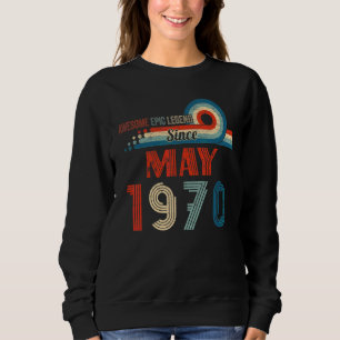 Phantastische Epische Legende seit Mai 1970 52. Ge Sweatshirt
