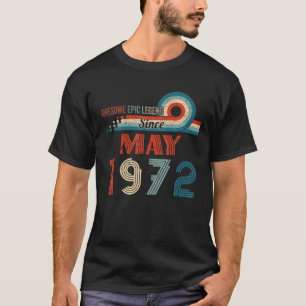 Phantastische Epische Legende seit Mai 1972 50. Ge T-Shirt