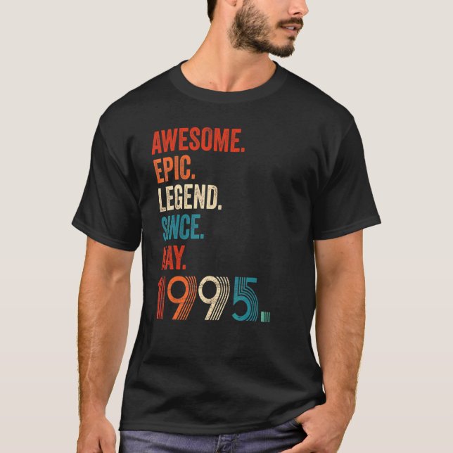 Phantastische Epische Legende Seit Mai 1995 27. Ge T-Shirt (Vorderseite)