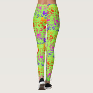 Phantastische Euro Dollars Muster Leggings