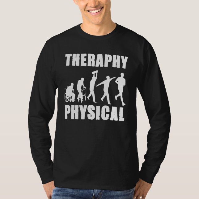 Phantastische Evolution der Physiotherapie T-Shirt (Vorderseite)