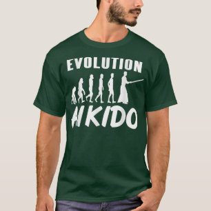Phantastische Evolution von Aikido Cool Designs T- T-Shirt