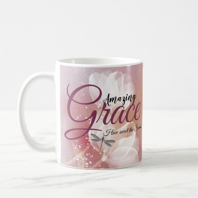 Phantastische Farbe Rosa Bläschen Kaffeetasse (Links)