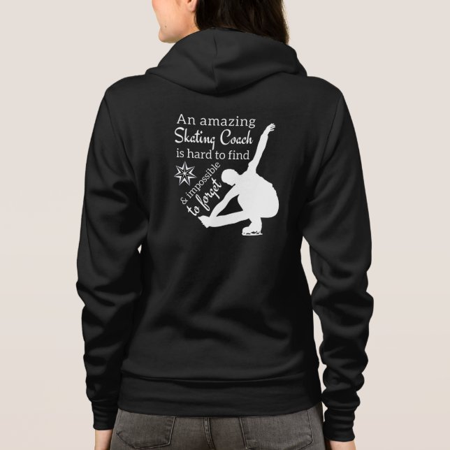 Phantastische Figur-Skaten-Trainingsjacke - Junge  Hoodie (Rückseite)
