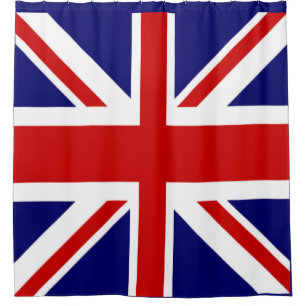 Phantastische Flagge des Vereinigten Königreichs Duschvorhang