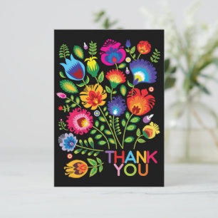 Phantastische Folklore Vielen Dank Dankeskarte