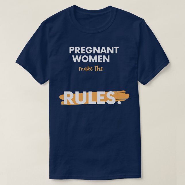 Phantastische Funny Print Pregnancy Ankündigung To T-Shirt (Design vorne)