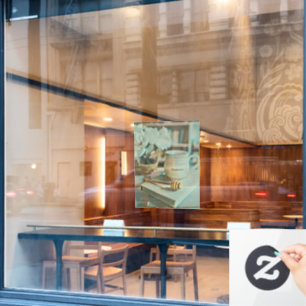 Phantastische Geschenke für Buchliebhaber Fensteraufkleber