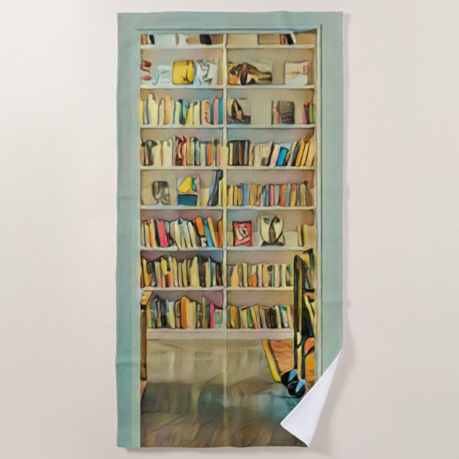 Phantastische Geschenke für Buchliebhaber Strandtuch (Vorderseite)