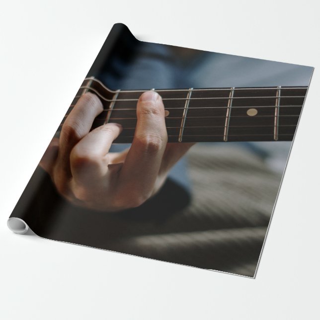 Phantastische Gitarre Geschenkpapier (Ungerollt)