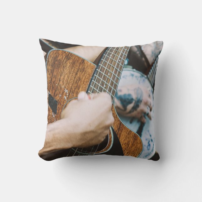 Phantastische Gitarre Kissen (Vorderseite)