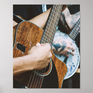 Phantastische Gitarre Poster