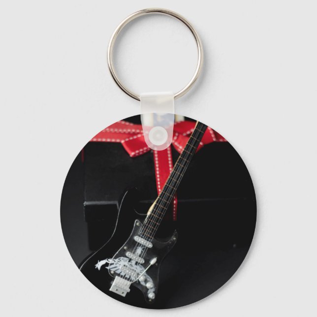 Phantastische Gitarre Schlüsselanhänger (Vorderseite)