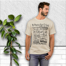 Phantastische Gottnamen T-Shirt