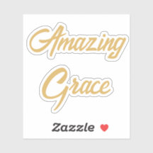 Phantastische Grace Hand Letters Gold