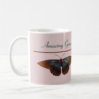 Phantastische Grace und Schmetterlinge und Blume Kaffeetasse