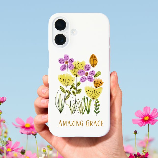 Phantastische Grace-Wildblumen Case-Mate iPhone Hülle (Amazing Grace Wildflowers Case-Mate iPhone Case)