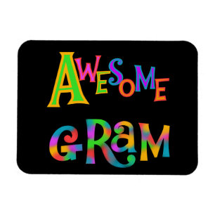 Phantastische Gram-T - Shirt und Geschenke Magnet