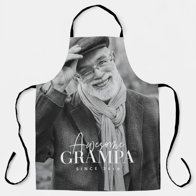 Phantastische Grampa Seit 20XX Einfaches elegantes Schürze (Vorderseite)