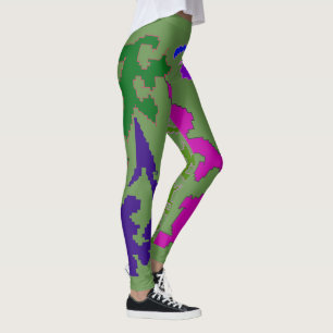 Phantastische grüne Leggings
