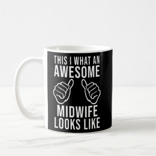 Phantastische Hebamme Funny Nurse Catch Babies Mid Kaffeetasse