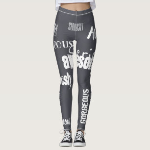 Phantastische herrliche Inspirationsmotivation Leg Leggings