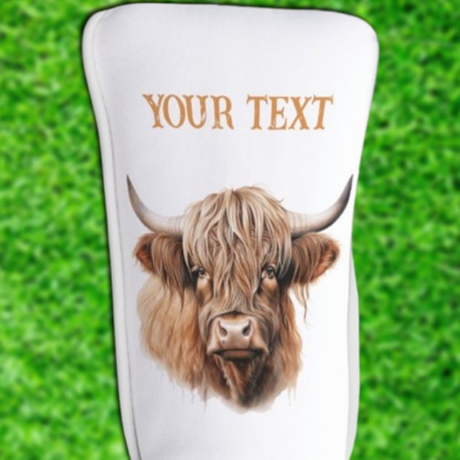Phantastische HIGHLANDER Golf Head Cover Headcover (Von Creator hochgeladen)