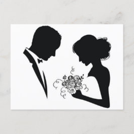 phantastische Hochzeit Einladungspostkarte