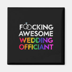Phantastische Hochzeitseröffnungsfeier für T-Shirt Magnet