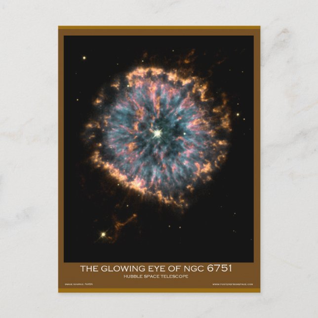 Phantastische Hubble-Weltraumteleskopbilder Postkarte (Vorderseite)