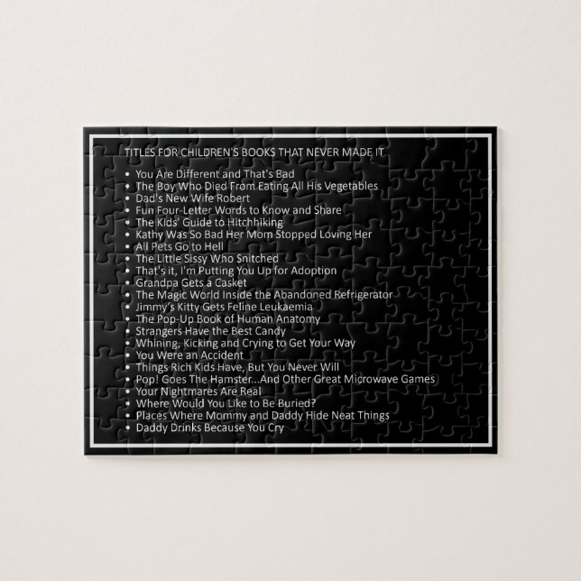 Phantastische Jokes-Farbpuzzle 8 Puzzle (Horizontal)