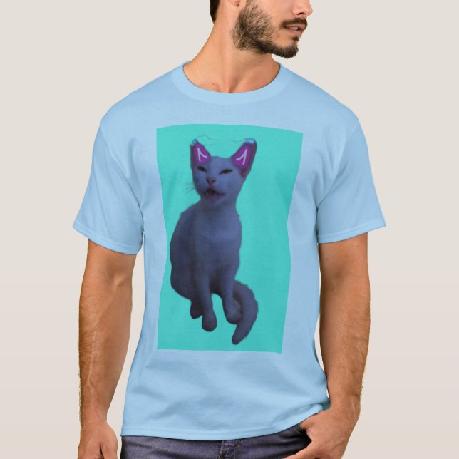 Phantastische Katze T-Shirt (Vorderseite)
