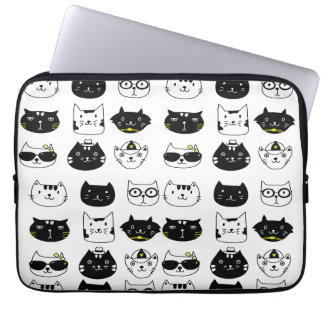 phantastische Katzen Laptop-Ärmel Laptopschutzhülle