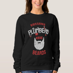 Phantastische Klempner haben Bärenreparatur Vater Sweatshirt