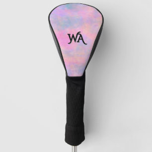 Phantastische Kombination von Pastellfarben Monogr Golf Headcover