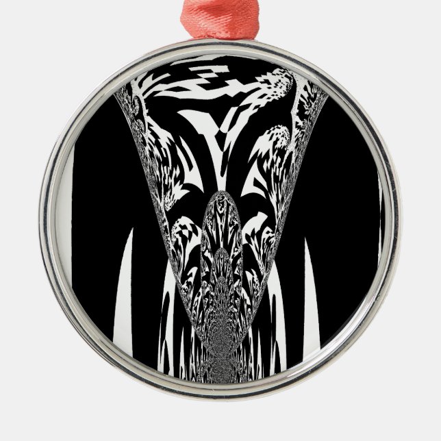 Phantastische Kunst Ornament Aus Metall (Vorne)